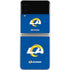 NFL Los Angeles Rams Distressed Galaxy Z Flip4 5G Skin